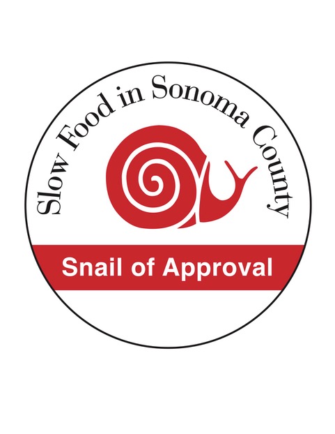 Slow Foods snail logo