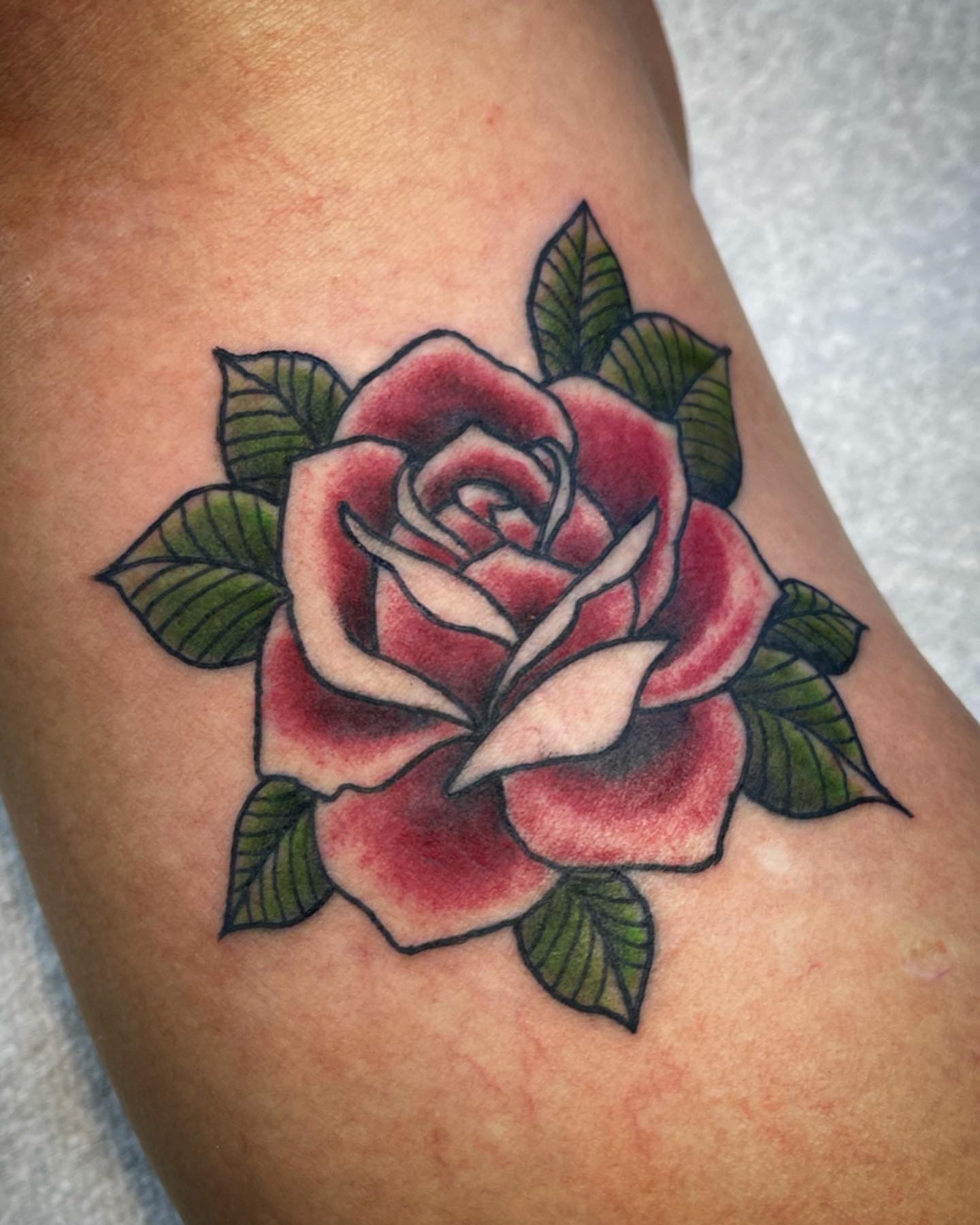 London Rose Tattoo - Roses with dot style shading • • • • • • • • • • • • •  • • #tattoo #tattoos #industryinks #inkjecta #minnesota #tattooartist #mn  #sola #solasalons #londonrosetattoo #lrt | Facebook